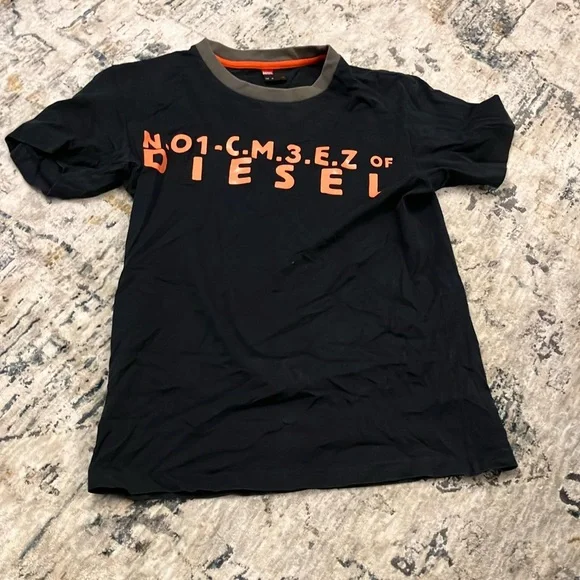 Diesel Shirts Black Diesel T Shirt Poshmark